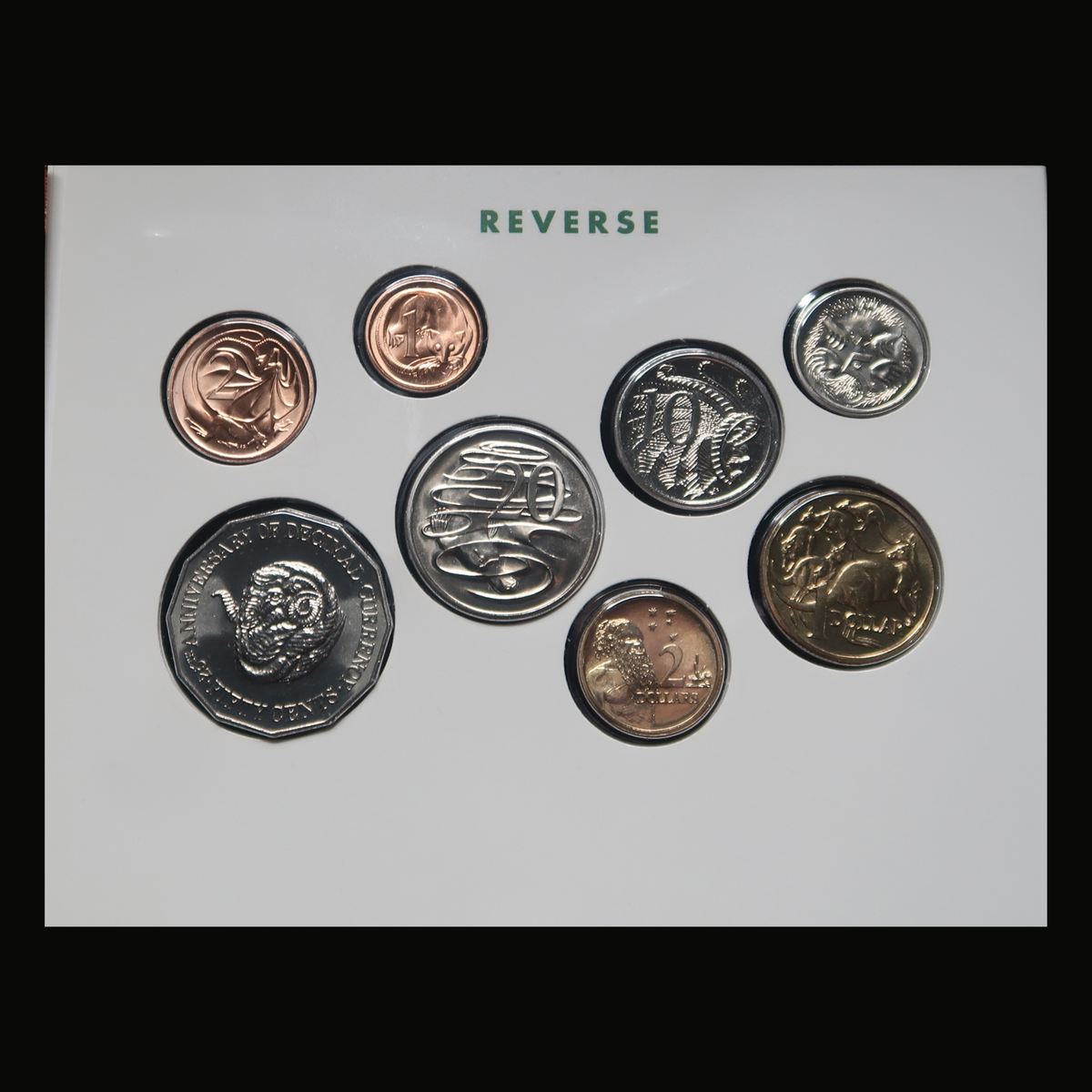 1991 RAM Uncirculated Year Set - 25th anniversary of decimal currency