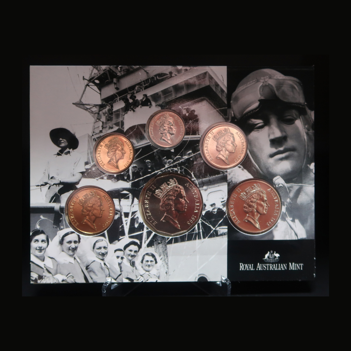 1995 RAM Uncirculated Year Set - End of WWII