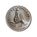 1996 Australian 1oz Silver $1 Kangaroo