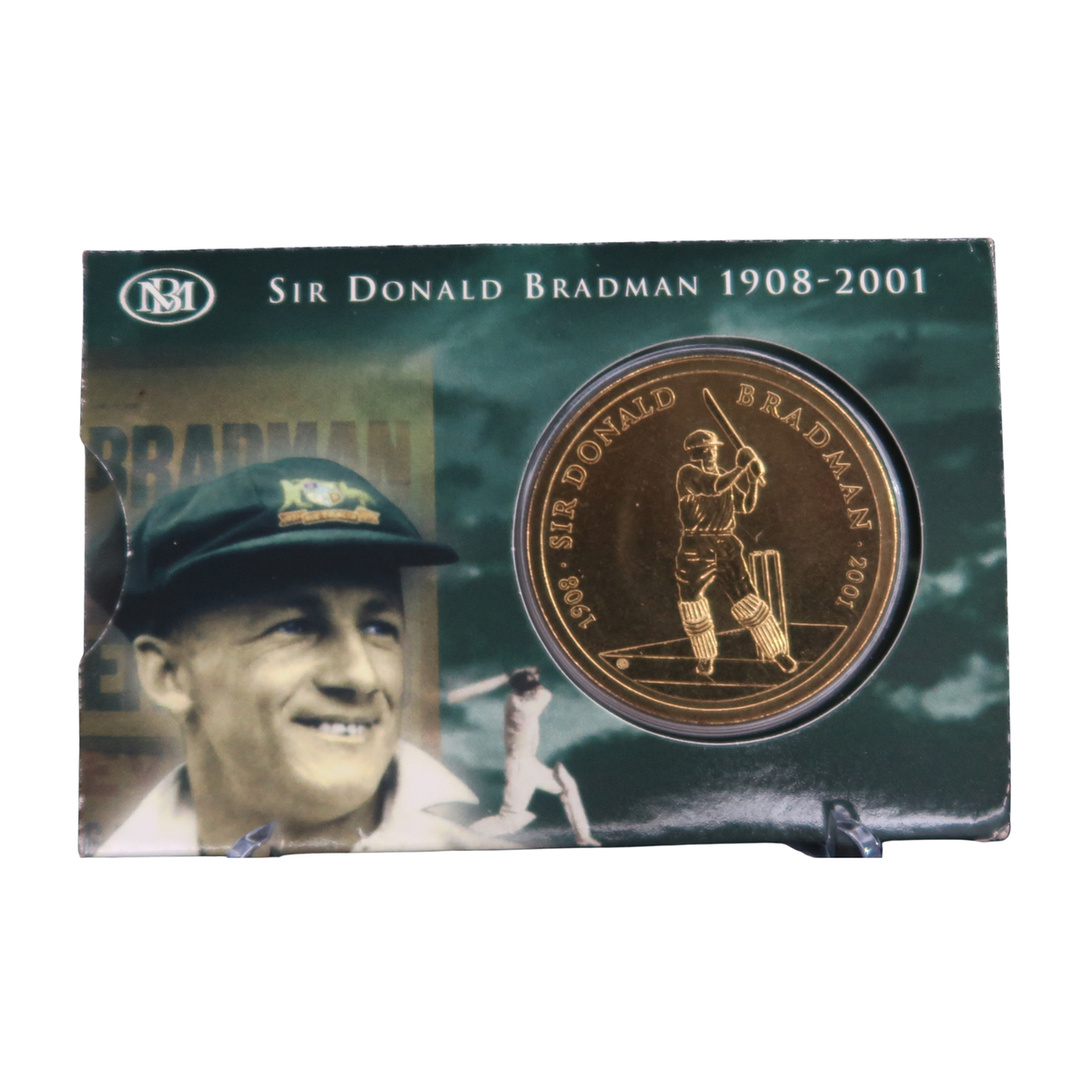 2001 Australian Five Dollar ($5) Coin - Bradman