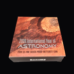 2009 Australian Five Dollar ($5) International Year of Astronomy - Meteorite Silver Proof