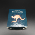 2003 Australian One Dollar ($1) 60 Years of Australian Citizenship Silver Proof