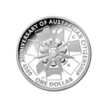 2003 Australian One Dollar ($1) 60 Years of Australian Citizenship Silver Proof