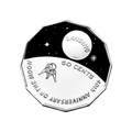 2009 Australian 50c - 40th Anniversary of The Moon Landing Uncirculated Coin