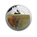 2011 Niue Five Dollar ($5) Tasmanian Tiger Silver Proof