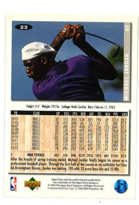 1994-95 Collector's Choice Japanese #23 Michael Jordan