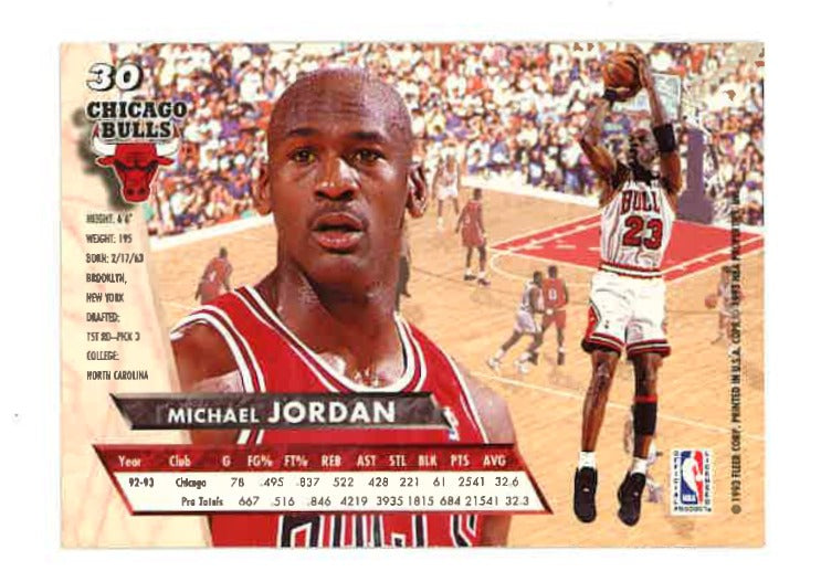 1993-94 Ultra #30 Michael Jordan