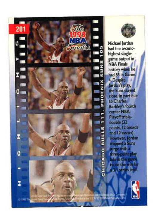 1993-94 Upper Deck #201 Michael Jordan