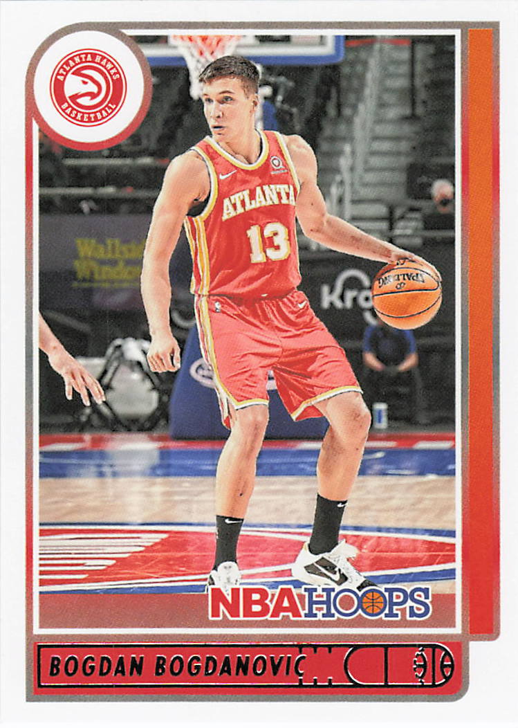 2021-22 Hoops #168 Bogdan Bogdanovic