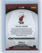 2024-25 Panini Prizm #2 Kel'el Ware Emergent Prizms Blue Pulsar #/99