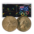 1992 Australian One Dollar ($1) Barcelona Olympics in Wallet