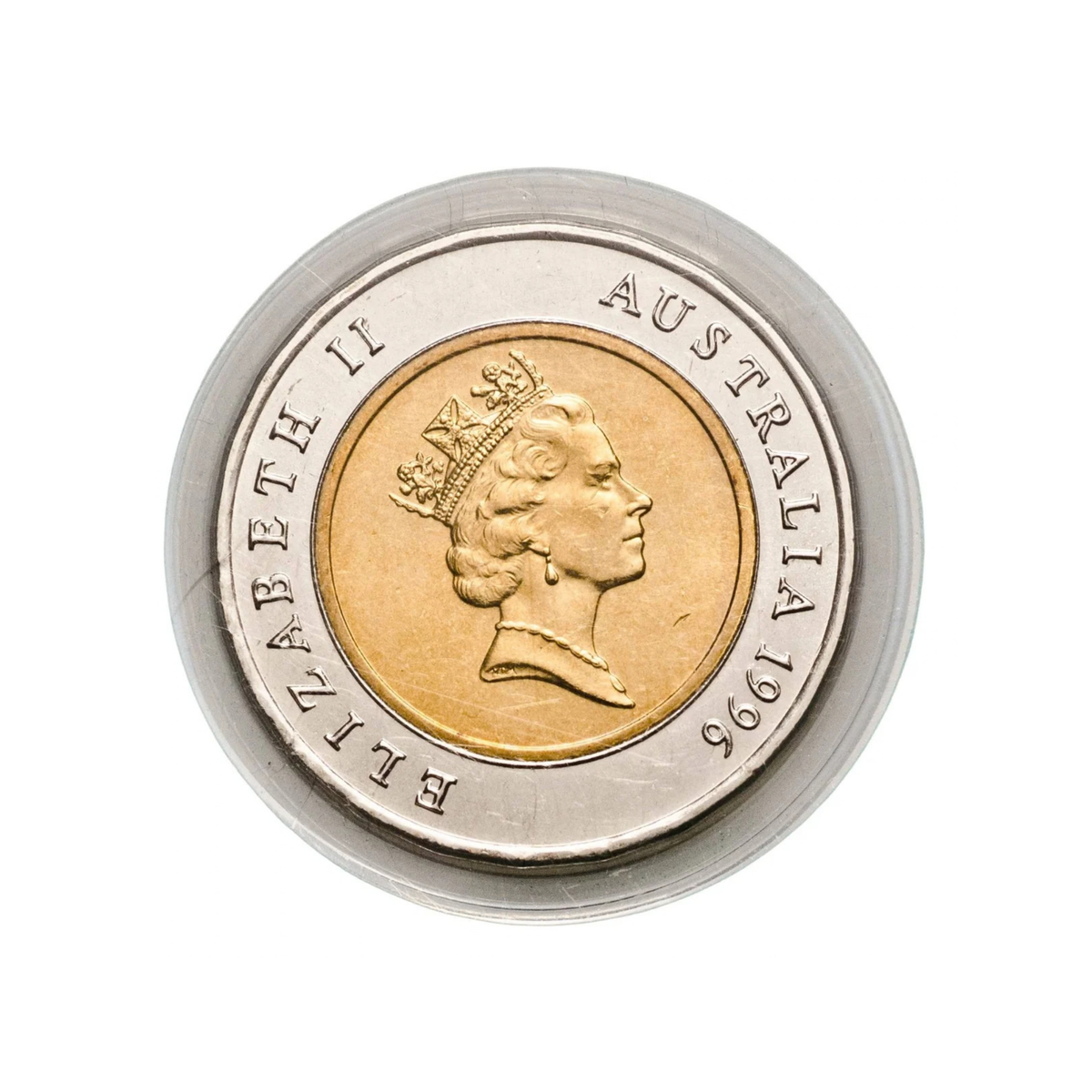 1996 Australian Five Dollar ($5) Coin - Bradman - Bi-Metal