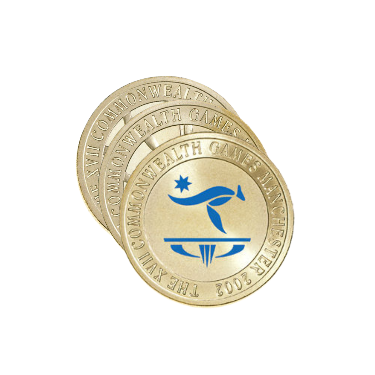 2002 Australian $5 Dollar XVII Commonwealth Games Three-Coin Set