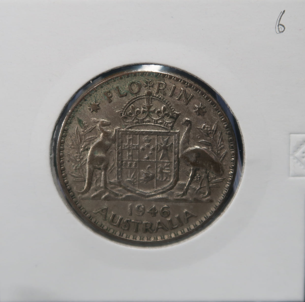 1946-1947 Australian Florin King George VI