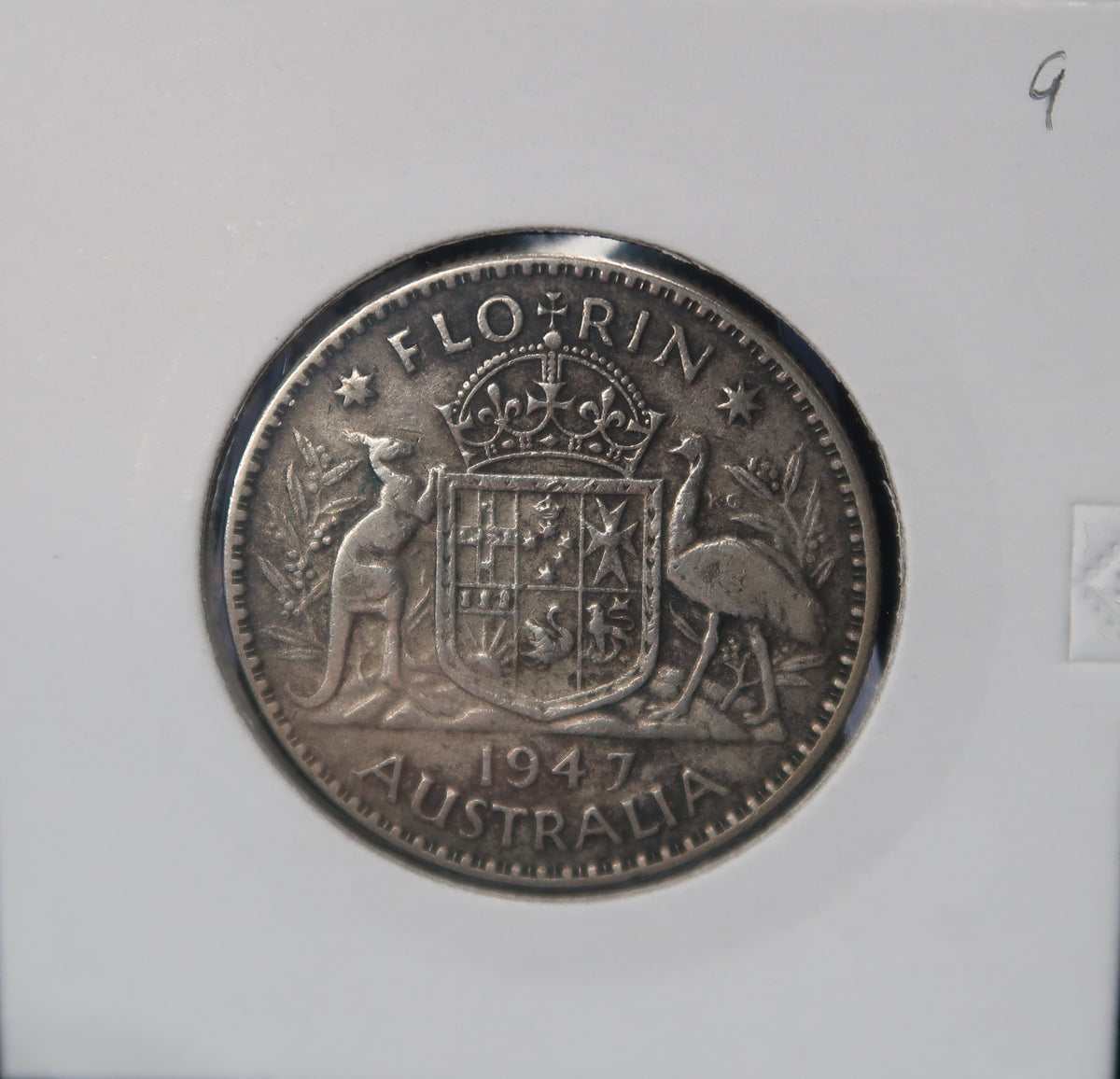 1946-1947 Australian Florin King George VI