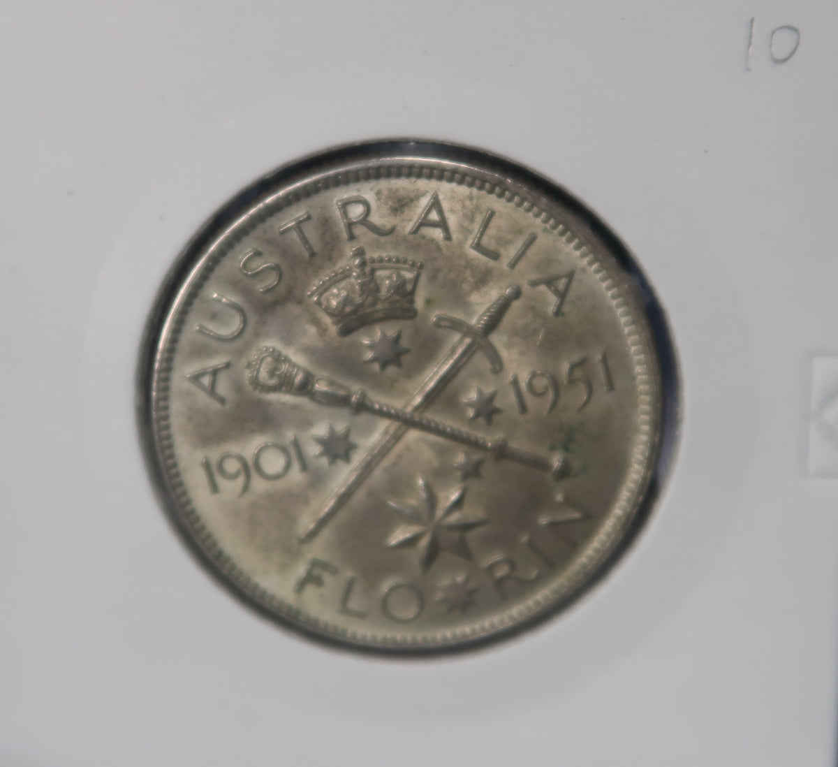 1951 Australian Florin Federation Jubilee