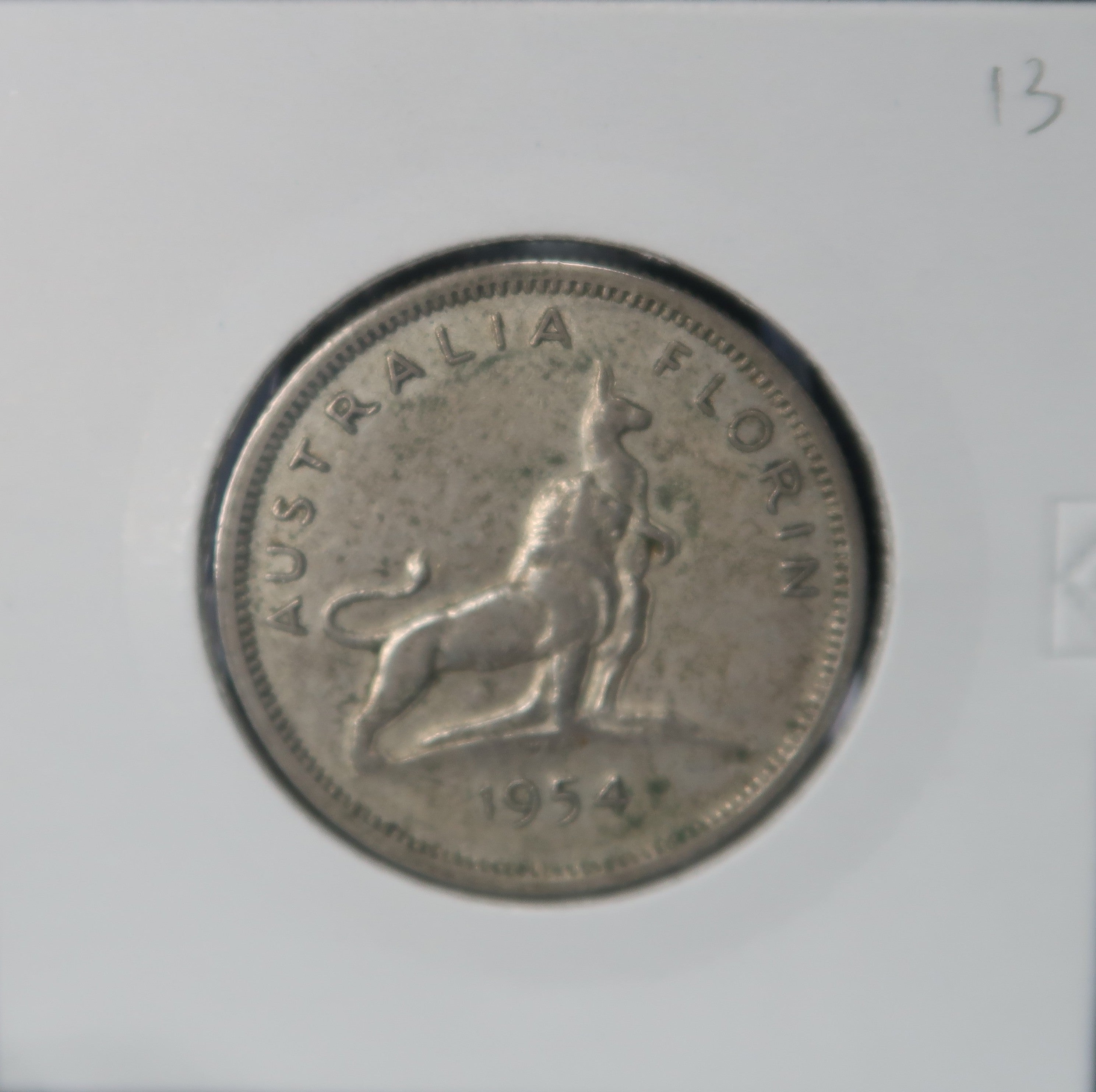 1954 Australian Florin Royal Visit