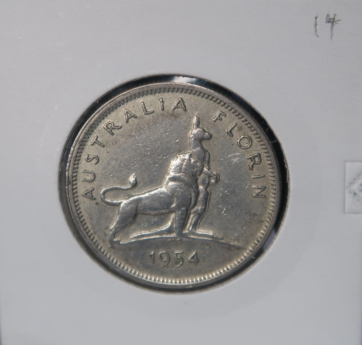 1954 Australian Florin Royal Visit