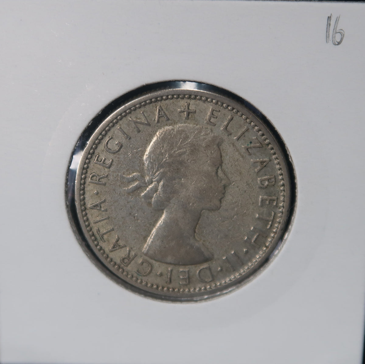 1953-1954 Australian Florin Queen Elizabeth II