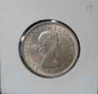 1953-1954 Australian Florin Queen Elizabeth II