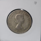 1956-1963 Australian Florin Queen Elizabeth II