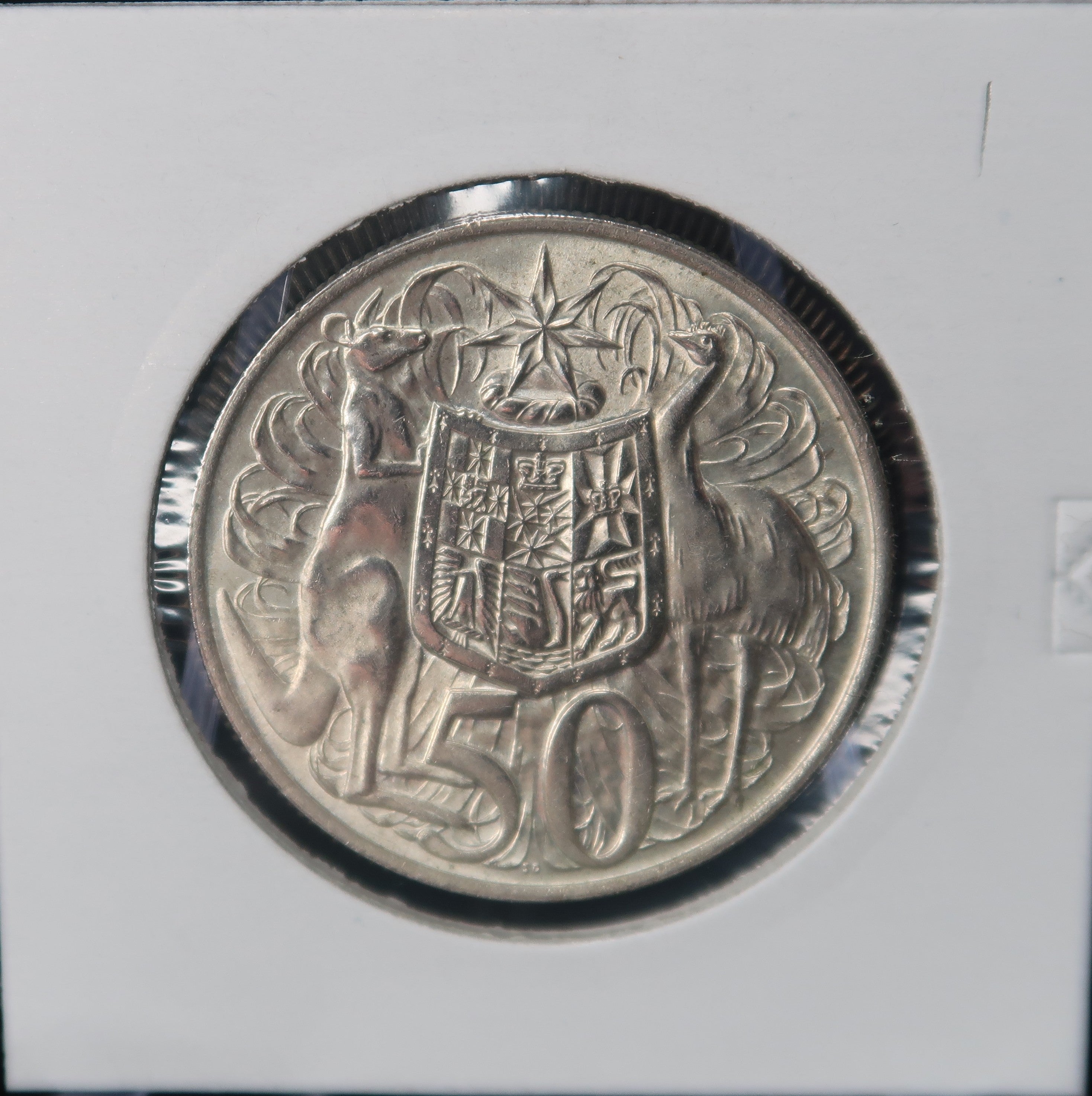 1966 Australian Fifty Cents (50c) Round