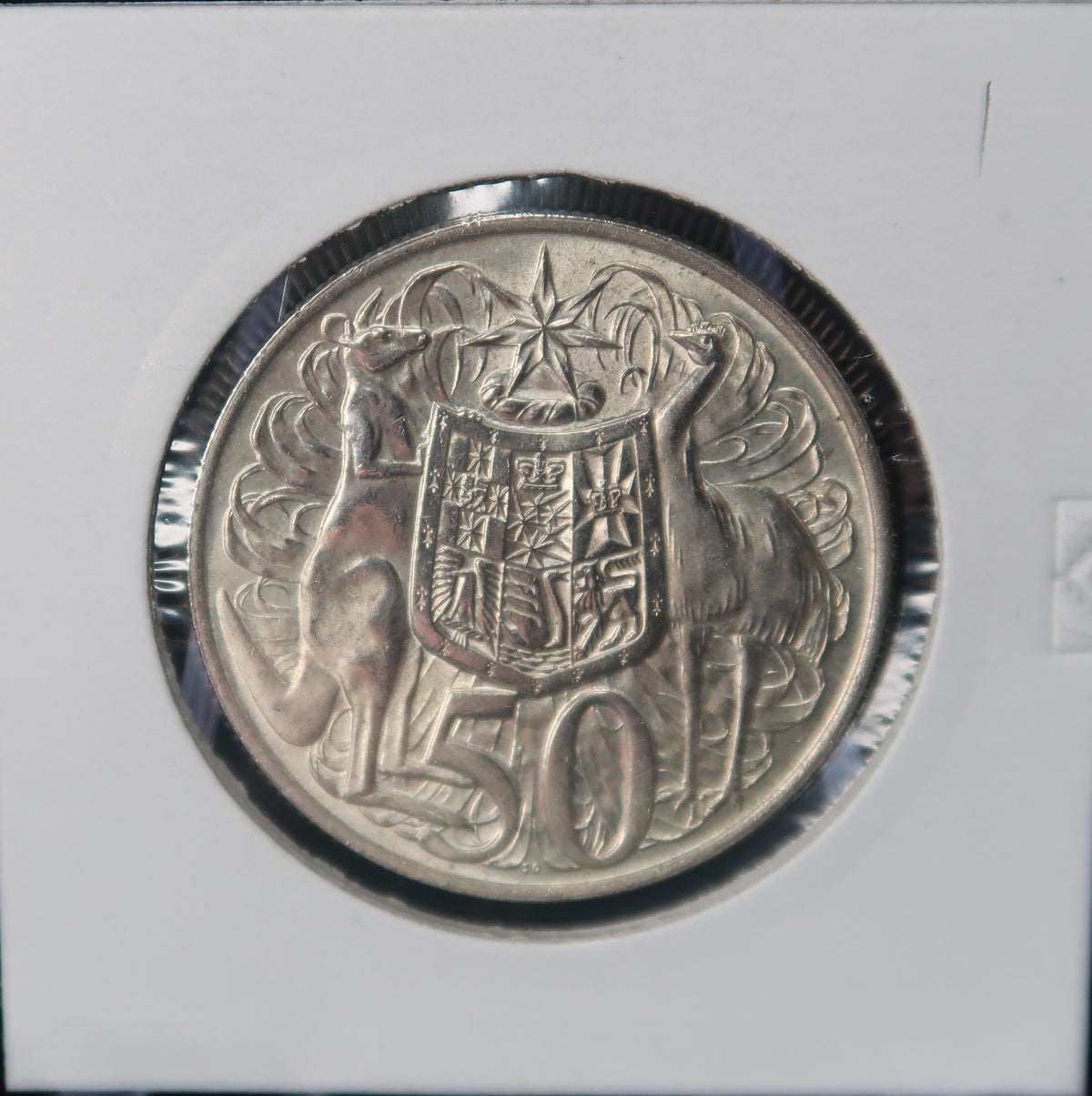 1966 Australian Fifty Cents (50c) Round