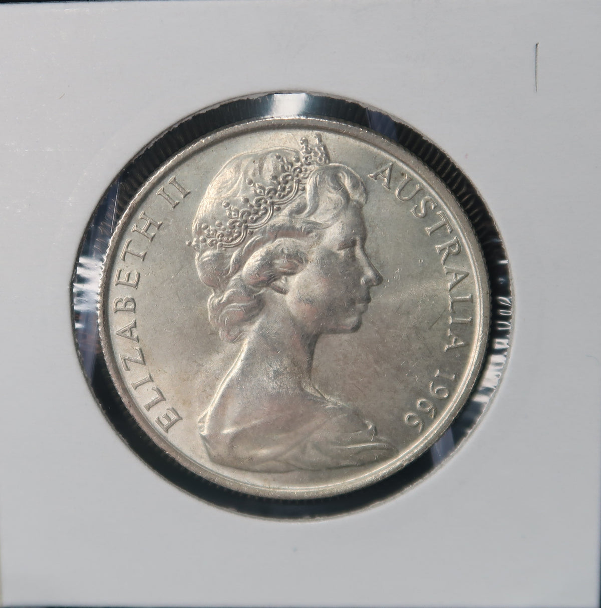 1966 Australian Fifty Cents (50c) Round