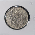 1966 Australian Fifty Cents (50c) Round