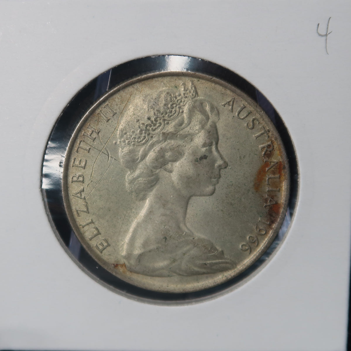 1966 Australian Fifty Cents (50c) Round