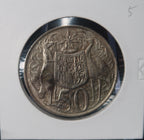 1966 Australian Fifty Cents (50c) Round