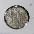 1966 Australian Fifty Cents (50c) Round