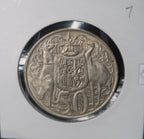 1966 Australian Fifty Cents (50c) Round