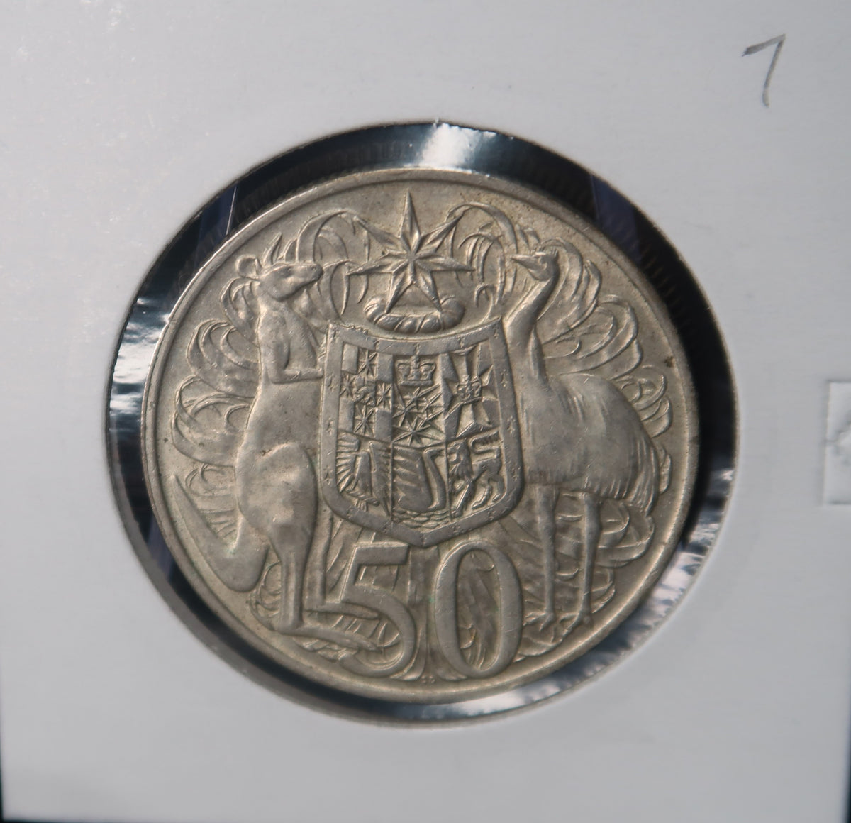 1966 Australian Fifty Cents (50c) Round
