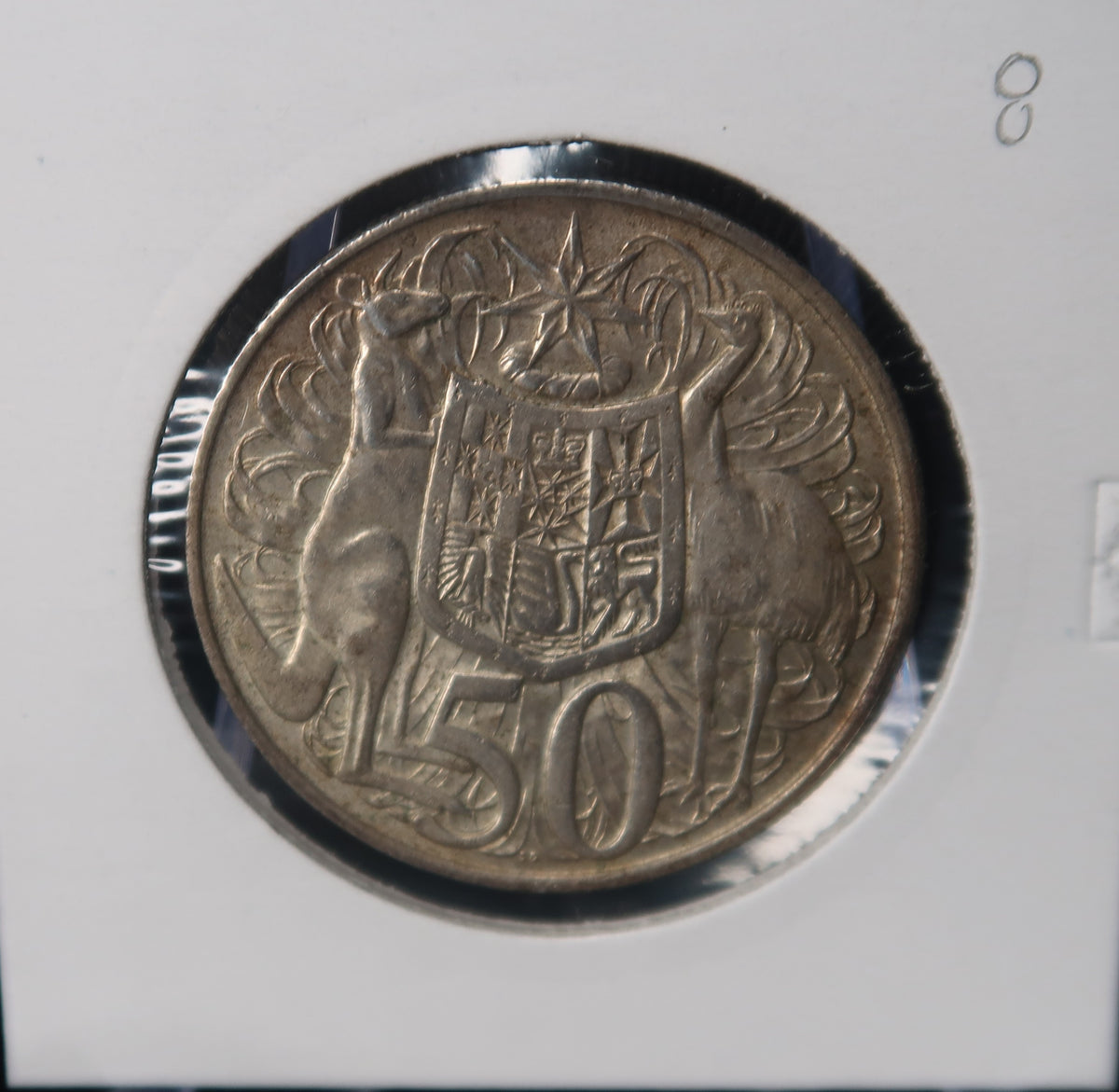 1966 Australian Fifty Cents (50c) Round