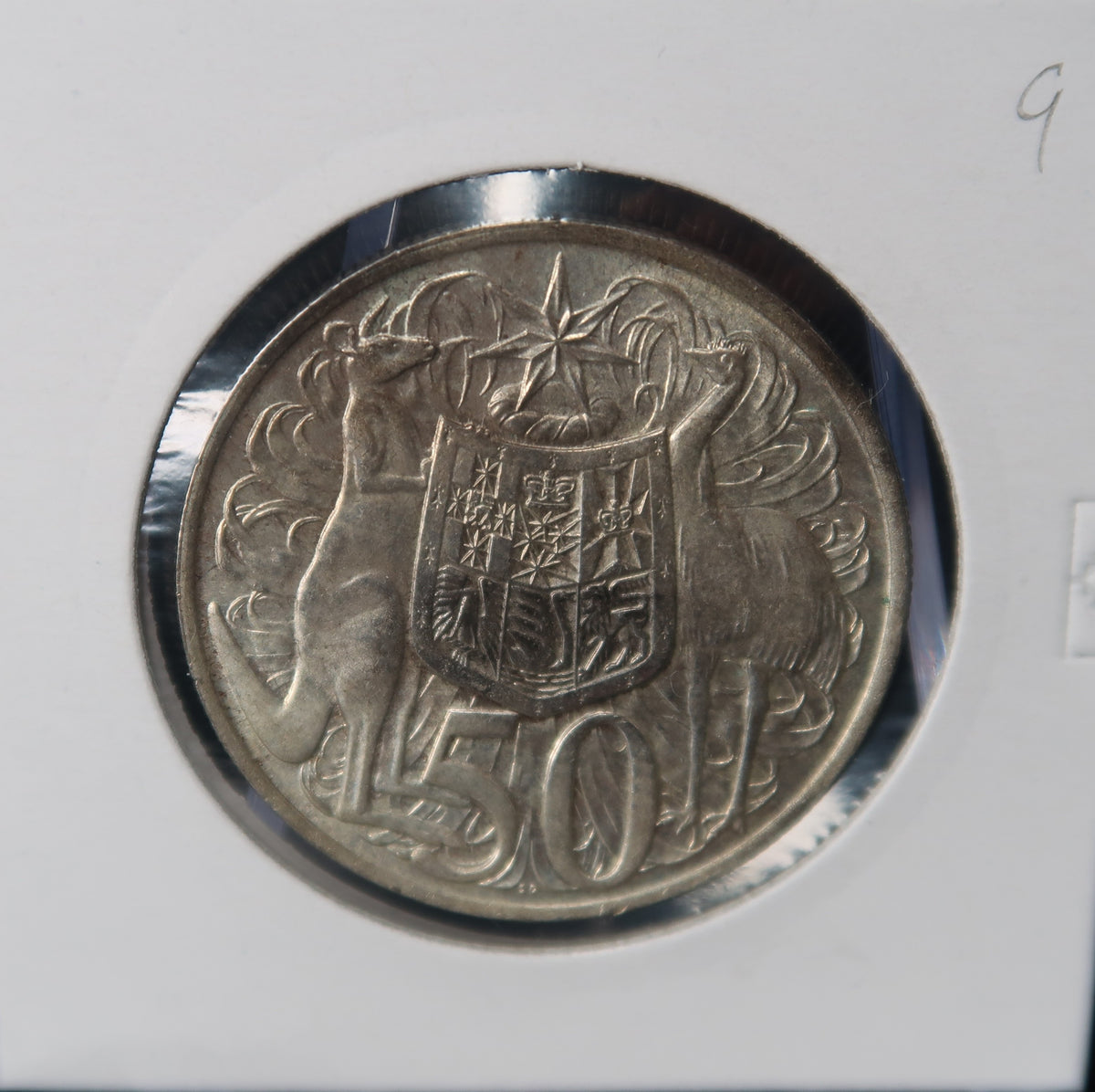 1966 Australian Fifty Cents (50c) Round