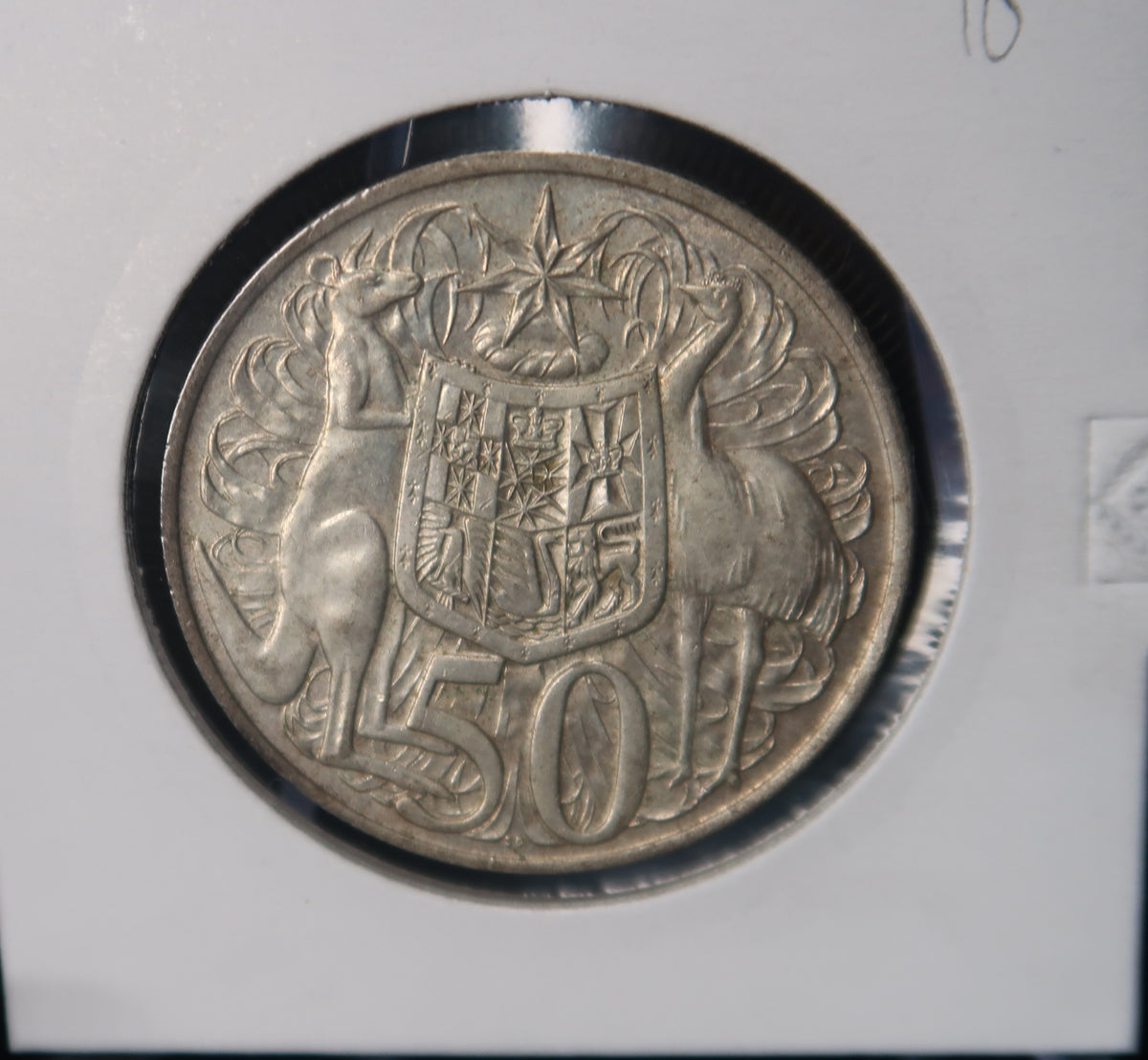 1966 Australian Fifty Cents (50c) Round