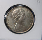 1966 Australian Fifty Cents (50c) Round