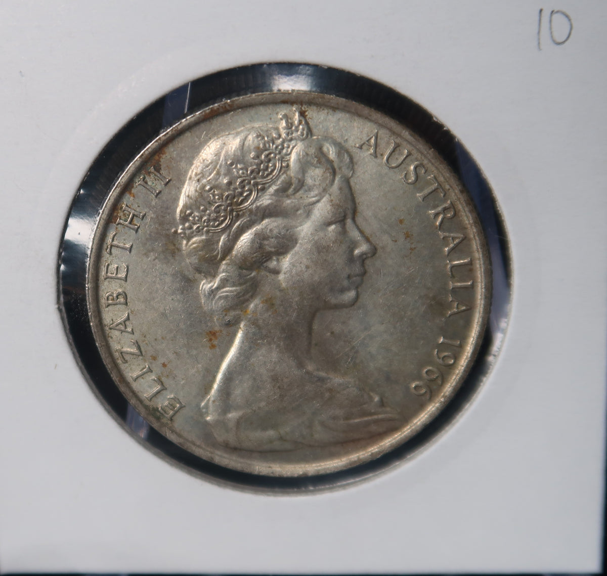 1966 Australian Fifty Cents (50c) Round