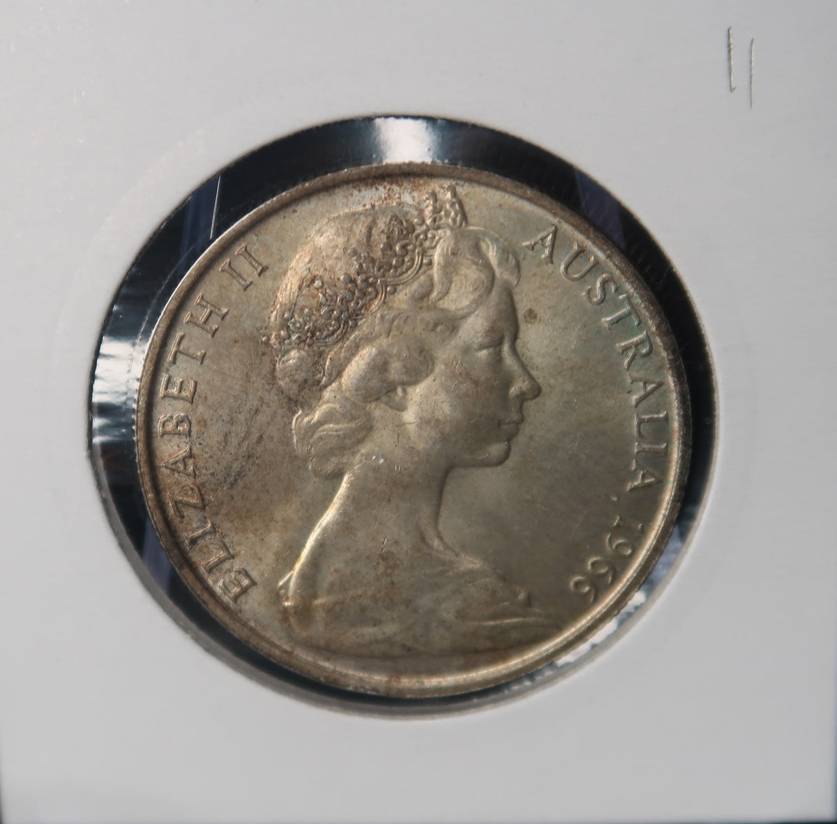 1966 Australian Fifty Cents (50c) Round