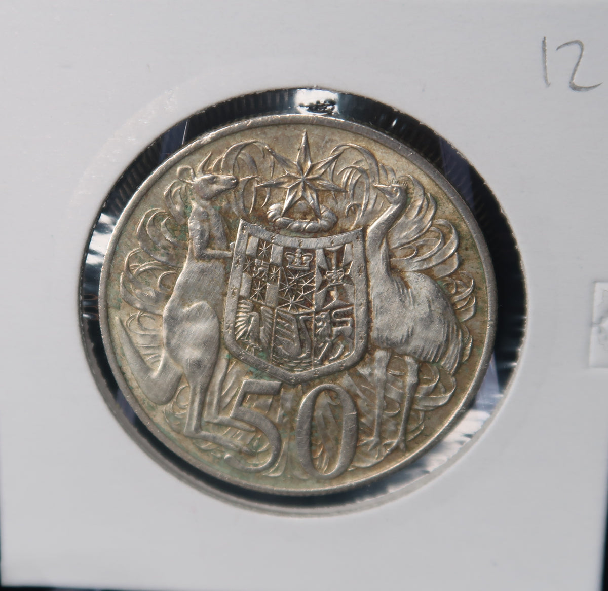 1966 Australian Fifty Cents (50c) Round