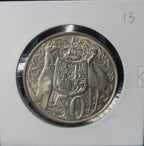 1966 Australian Fifty Cents (50c) Round