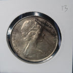 1966 Australian Fifty Cents (50c) Round