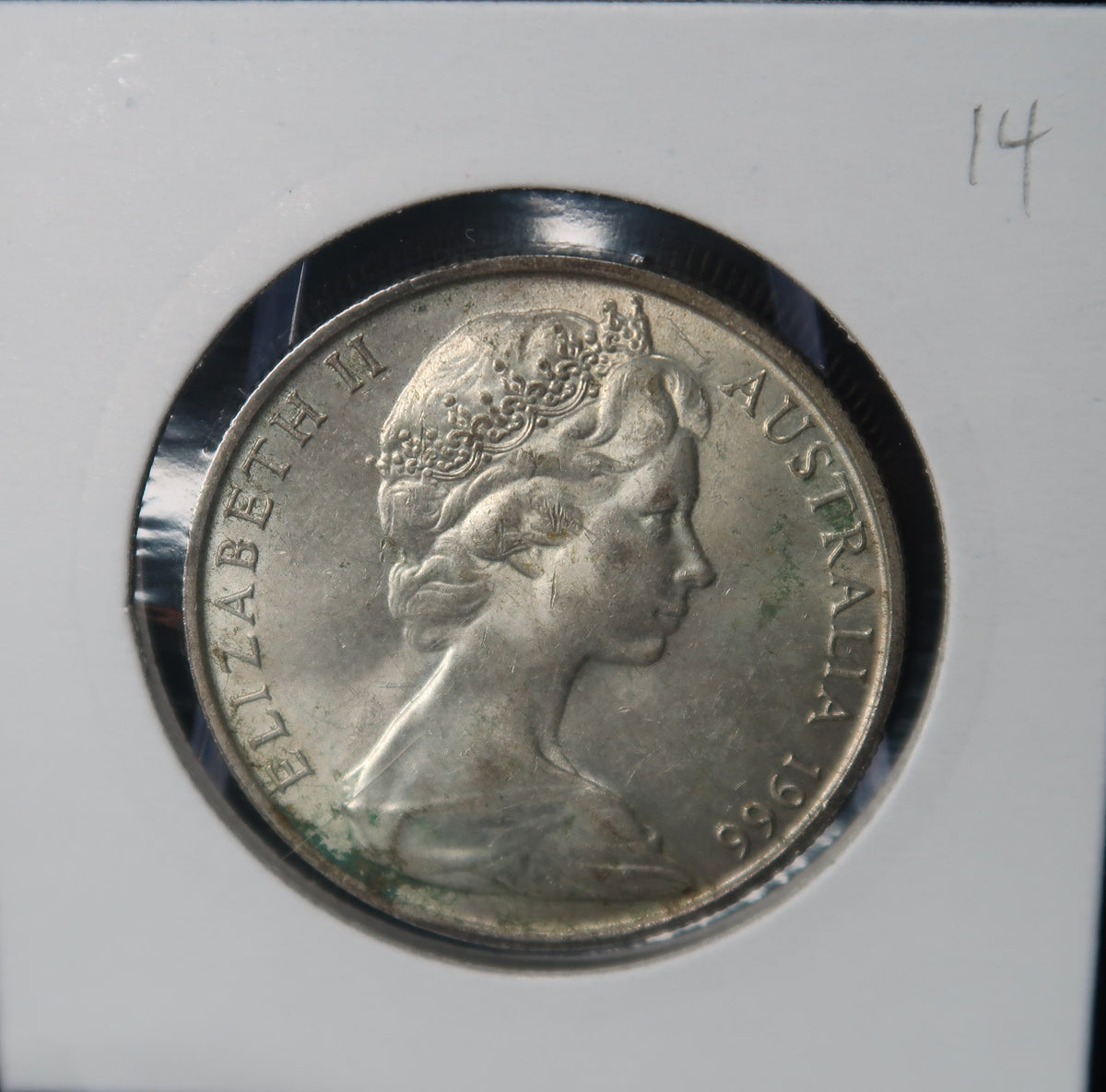 1966 Australian Fifty Cents (50c) Round