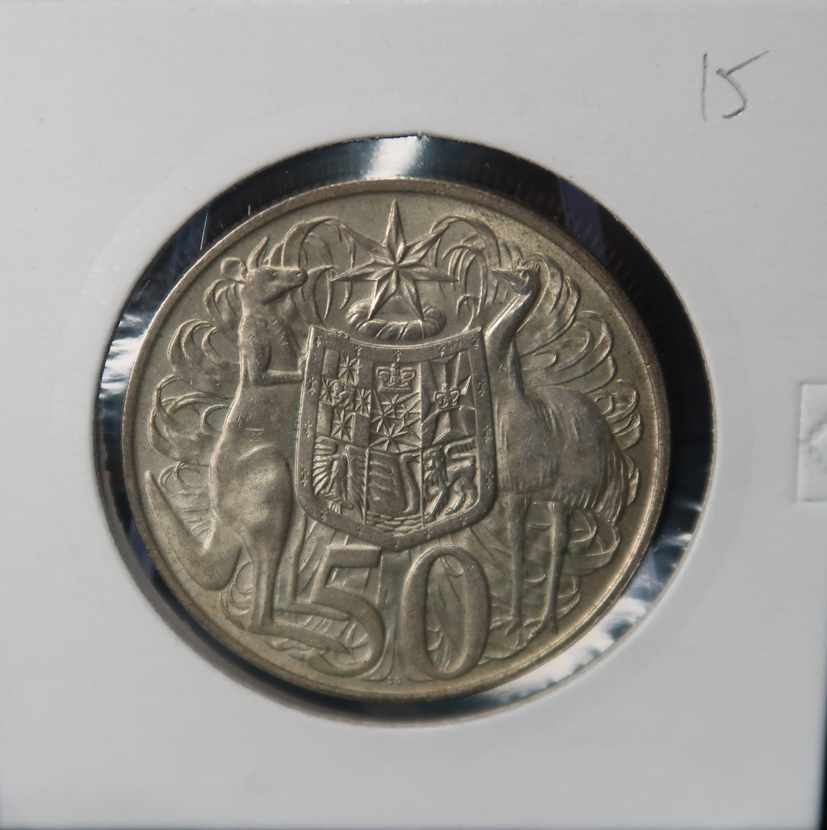 1966 Australian Fifty Cents (50c) Round