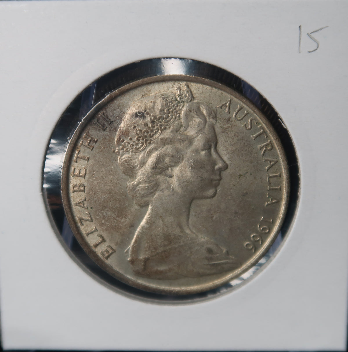 1966 Australian Fifty Cents (50c) Round