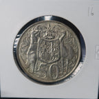 1966 Australian Fifty Cents (50c) Round