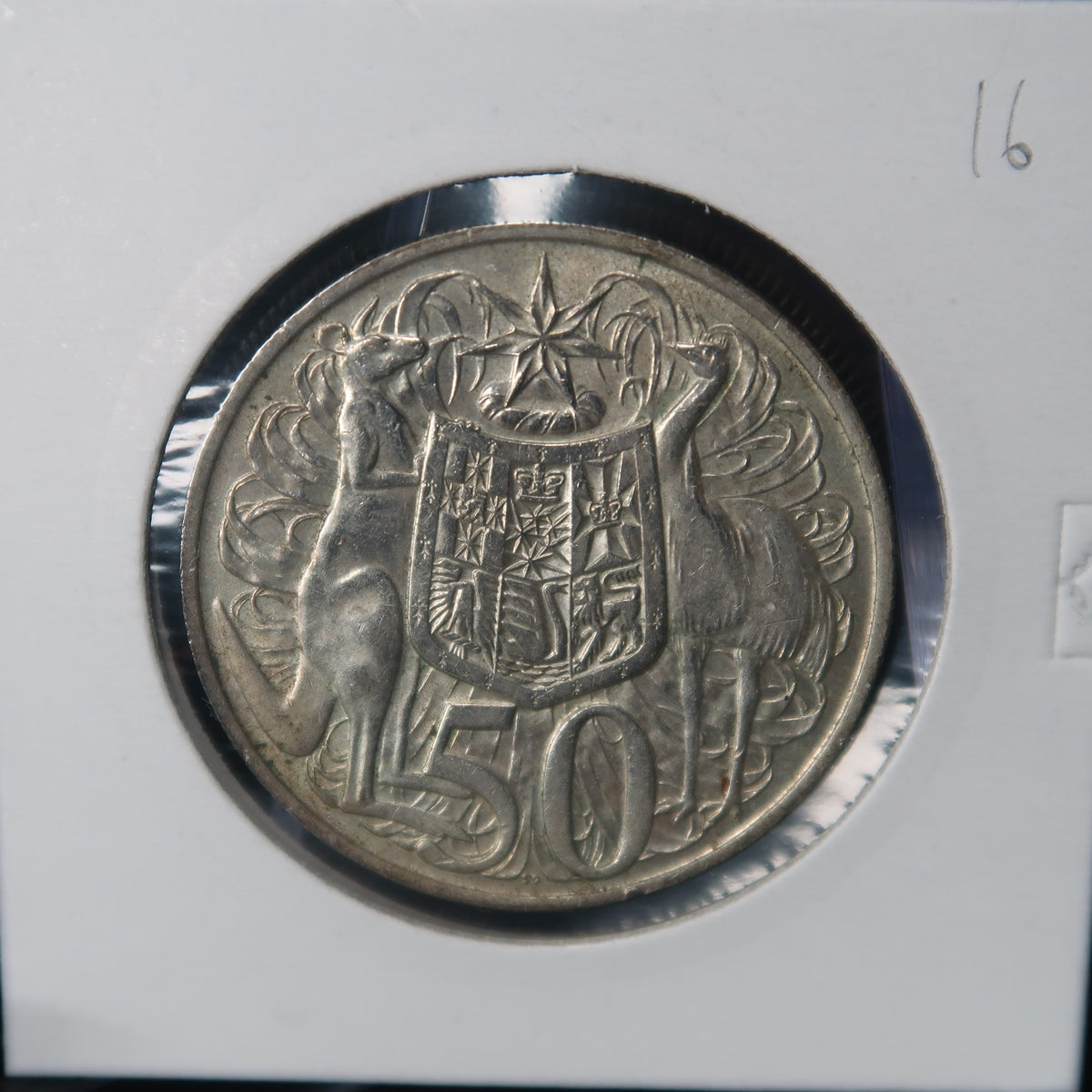 1966 Australian Fifty Cents (50c) Round