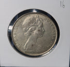 1966 Australian Fifty Cents (50c) Round