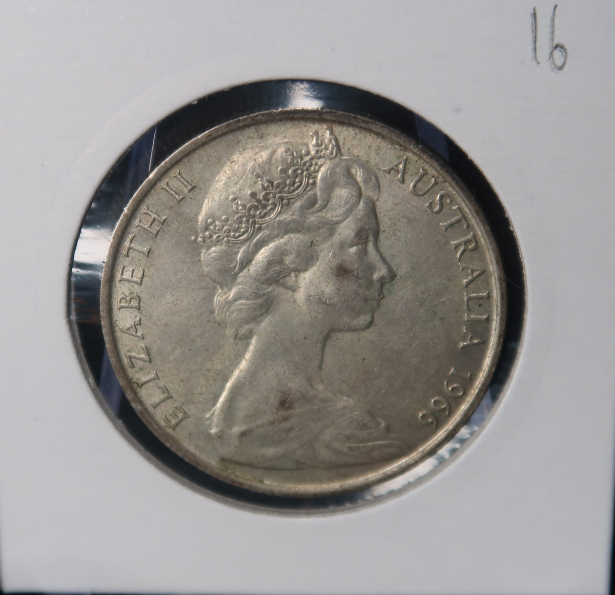 1966 Australian Fifty Cents (50c) Round